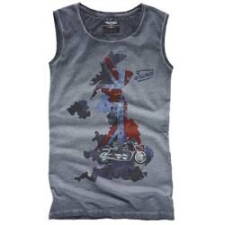TRIUMPH Lds Map Tee